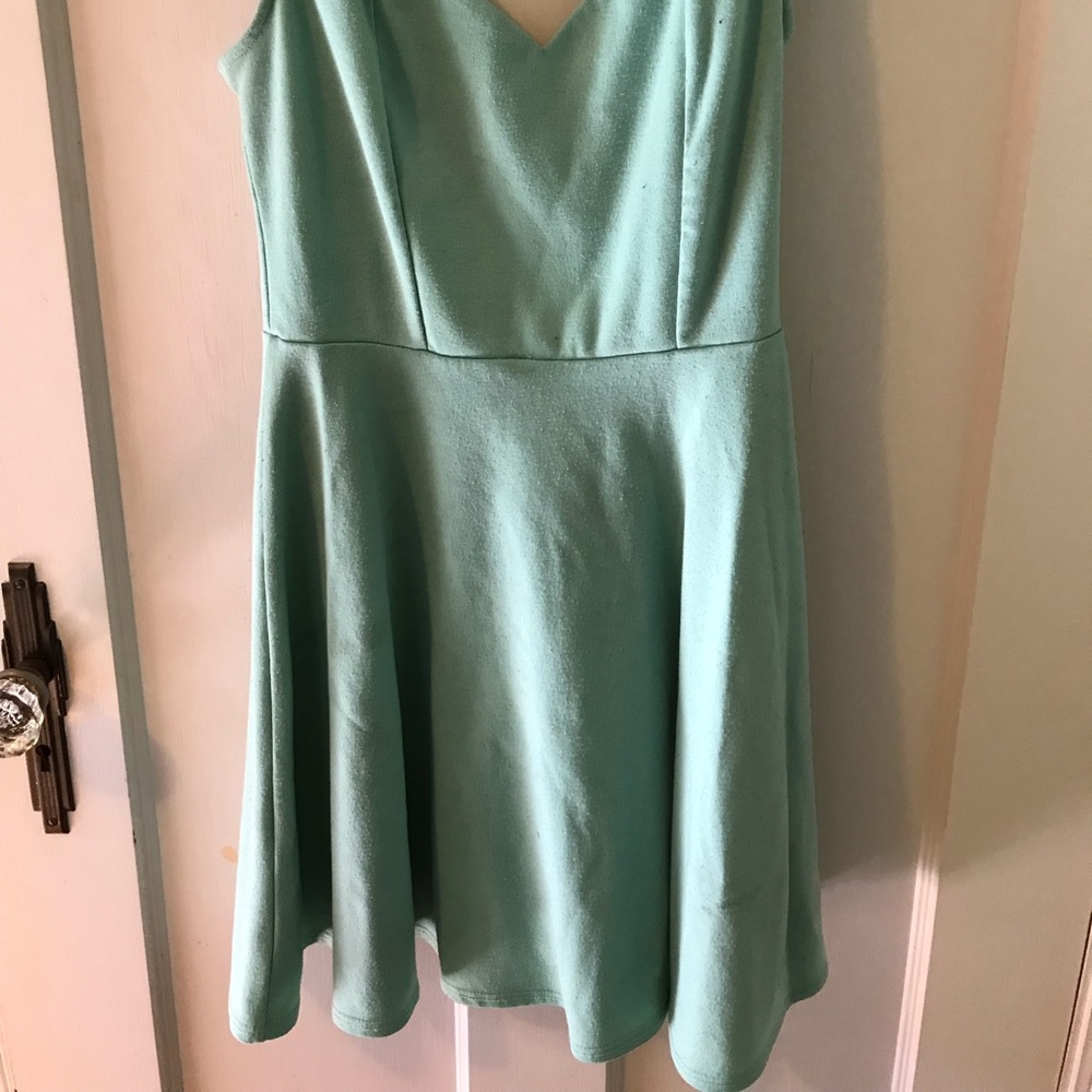 Open Back Skater Dress